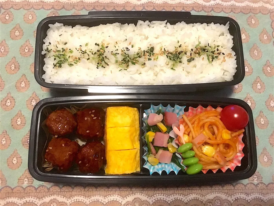 中1男子 弁当🍱|チビミミさん