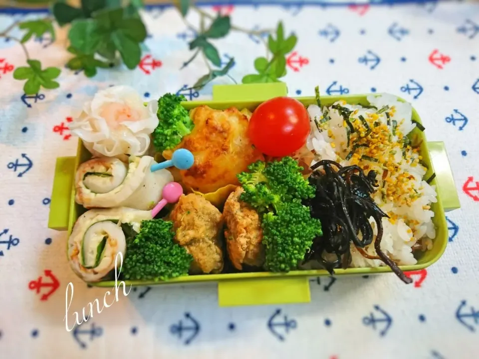 Snapdishの料理写真:お弁当
 #旦那弁当 #高校生息子弁当
 #お弁当|るるり9635さん