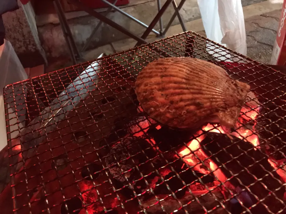 ホタテ焼き|寺尾真次さん