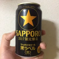 Snapdishの料理写真:サッポロビール 2017年限定醸造 サッポロ生ビール 黒ラベル 《黒》|ぬぬ。さん