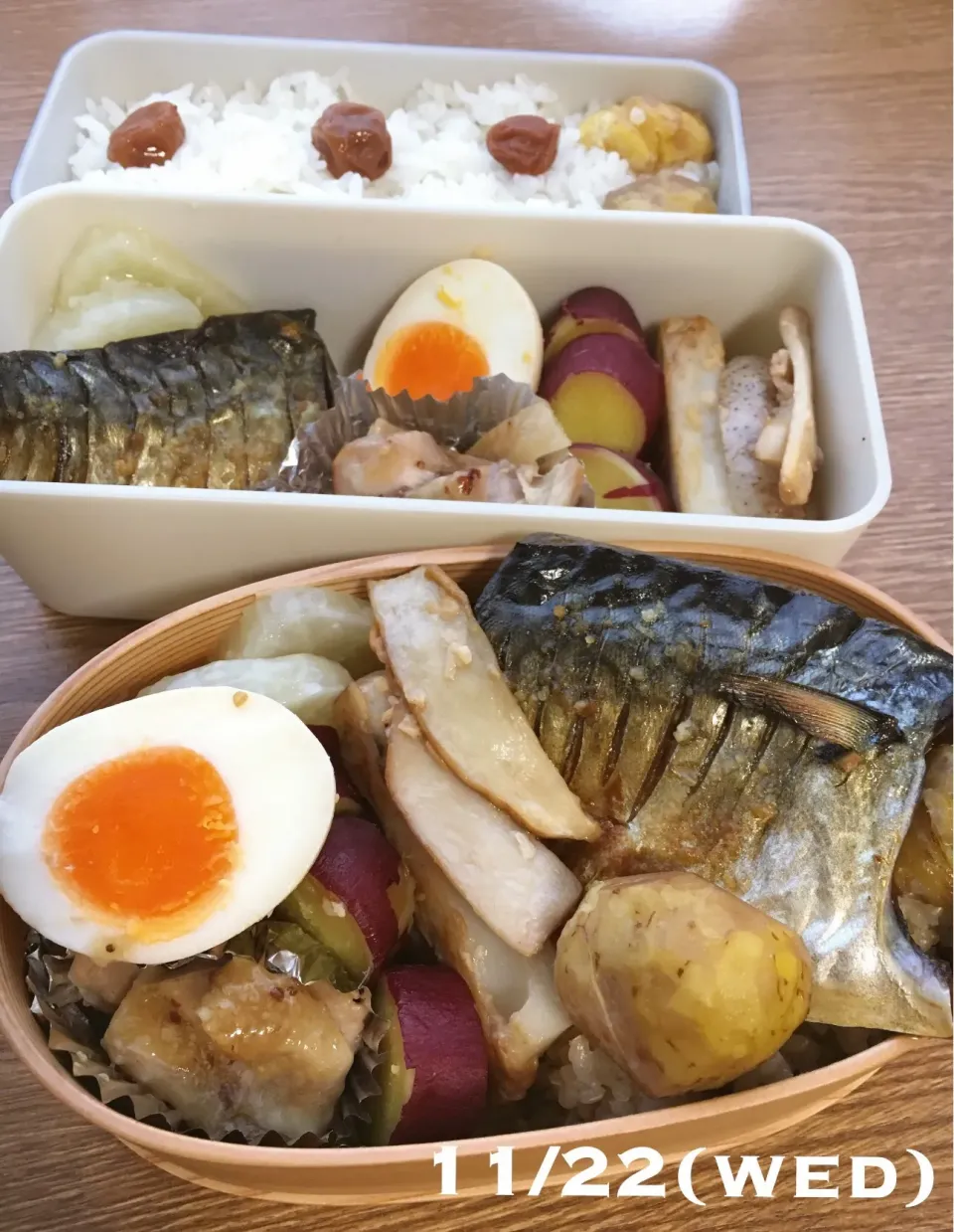 11/22 お弁当|もっちさん