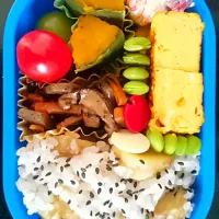 Snapdishの料理写真:栗ご飯弁当|あかねさん