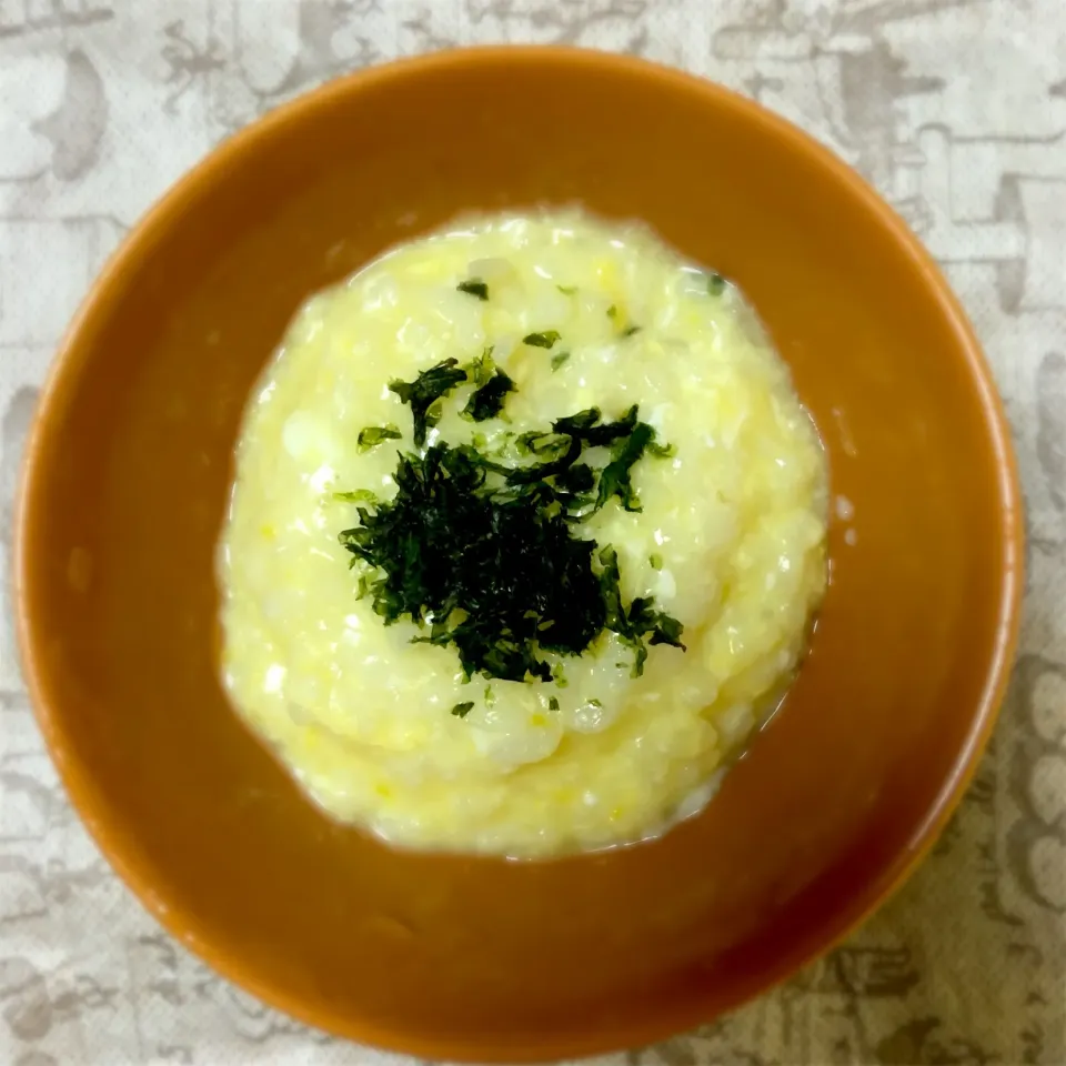 たまごおじや 朝ごはんにもお酒の〆や夜食にも|ぽたーさん