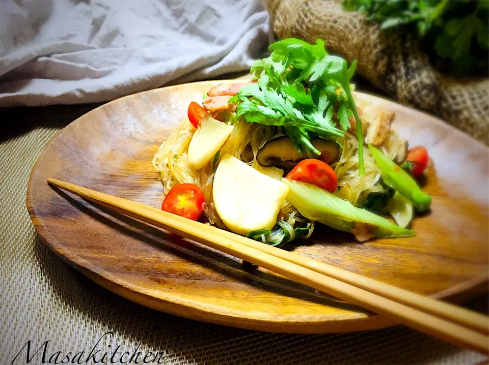 Rice vermicelli for lunch|Masakiさん