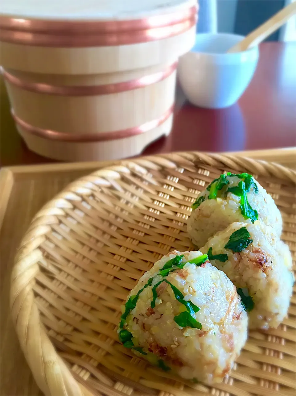 大根菜の混ぜご飯おにぎり|かおり🐰さん