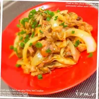 咲きちゃんさんの料理 ガッツリ✨豚肉の味噌にんにく風味スタミナ焼き#ピリ辛|ともさん