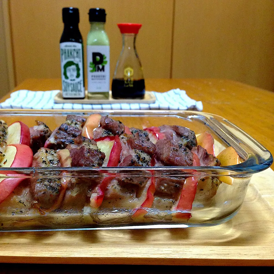 ちぽさんの料理
🍎りんごと豚肉の重ね焼き🐖|Imanaka Yukikoさん