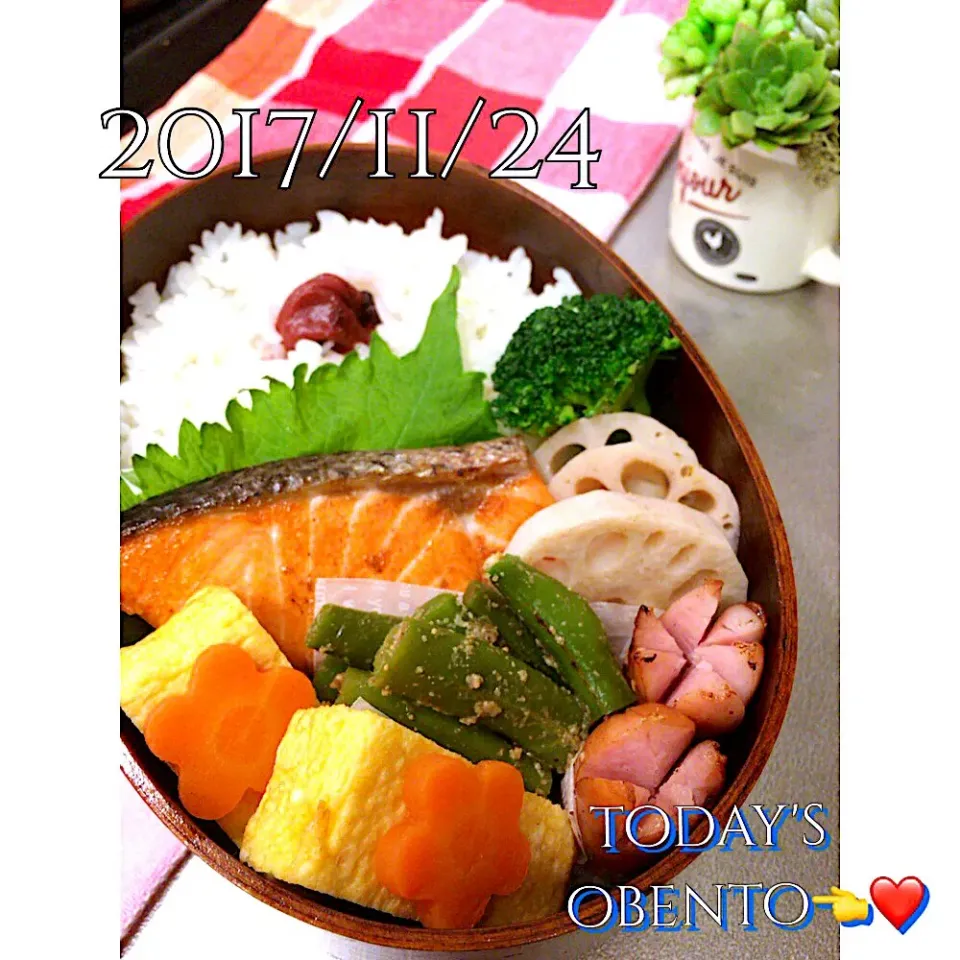 2017/11/24🍁今日のお弁当

 #今日のお弁当  #お弁当記録|makkkkkoさん