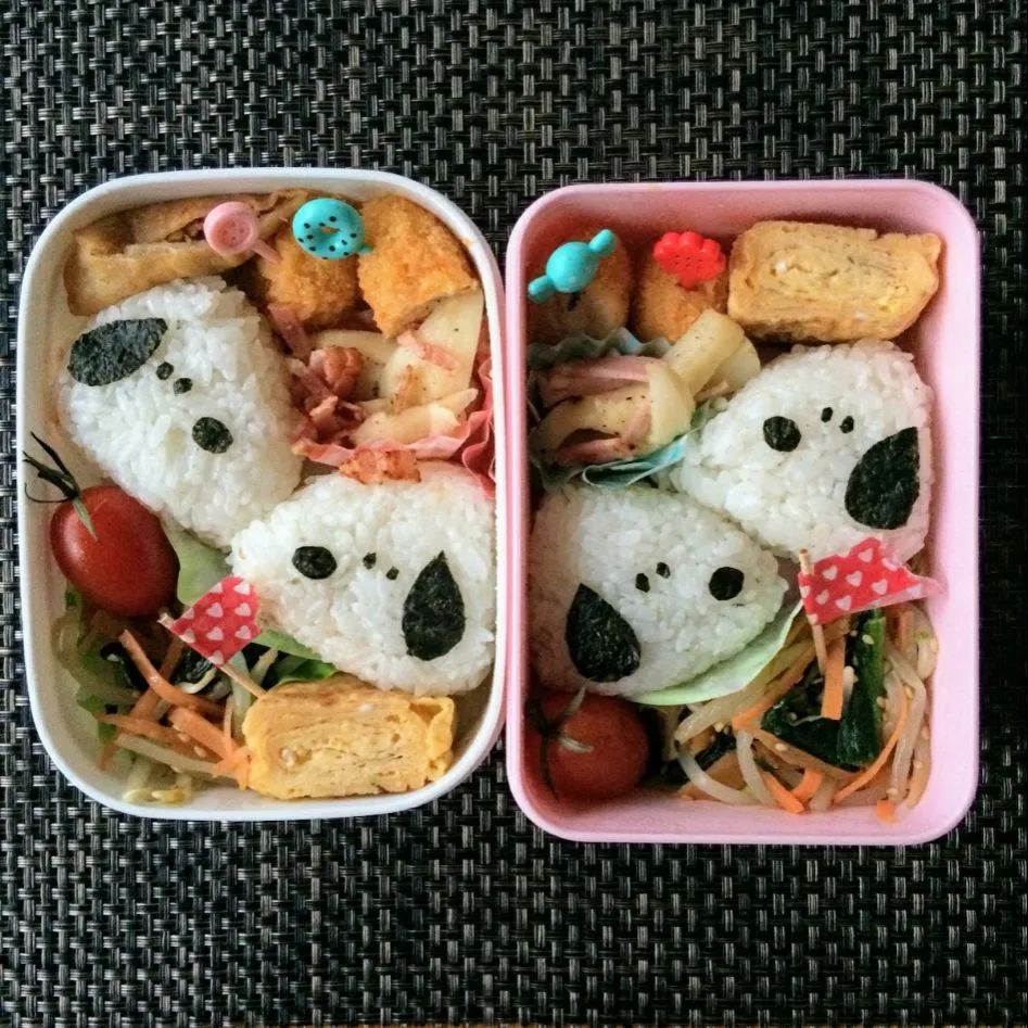 Snapdishの料理写真:スヌーピー弁当|kysbooさん