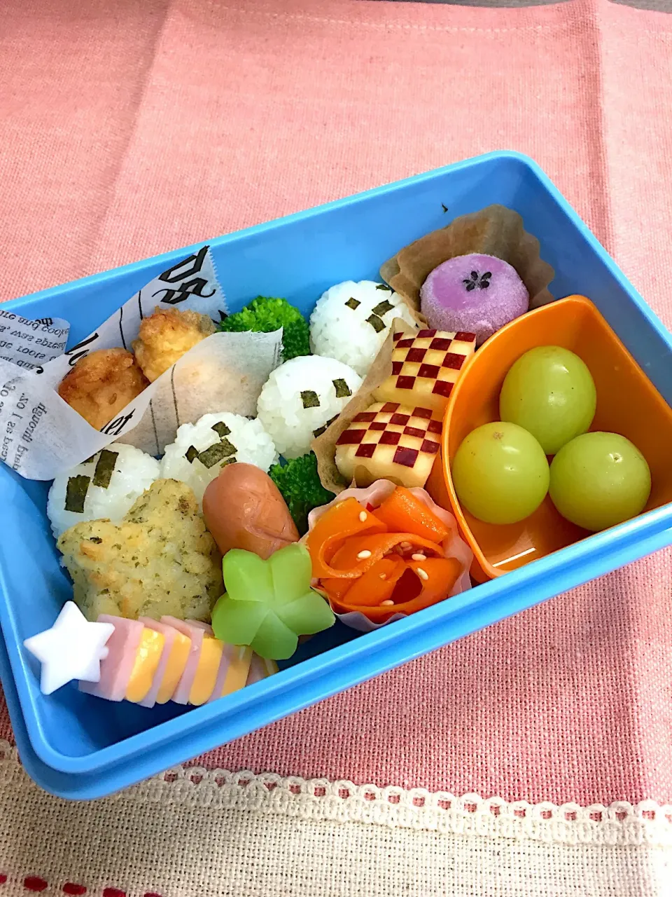 Snapdishの料理写真:年少さんお弁当🍙|HARUKAさん