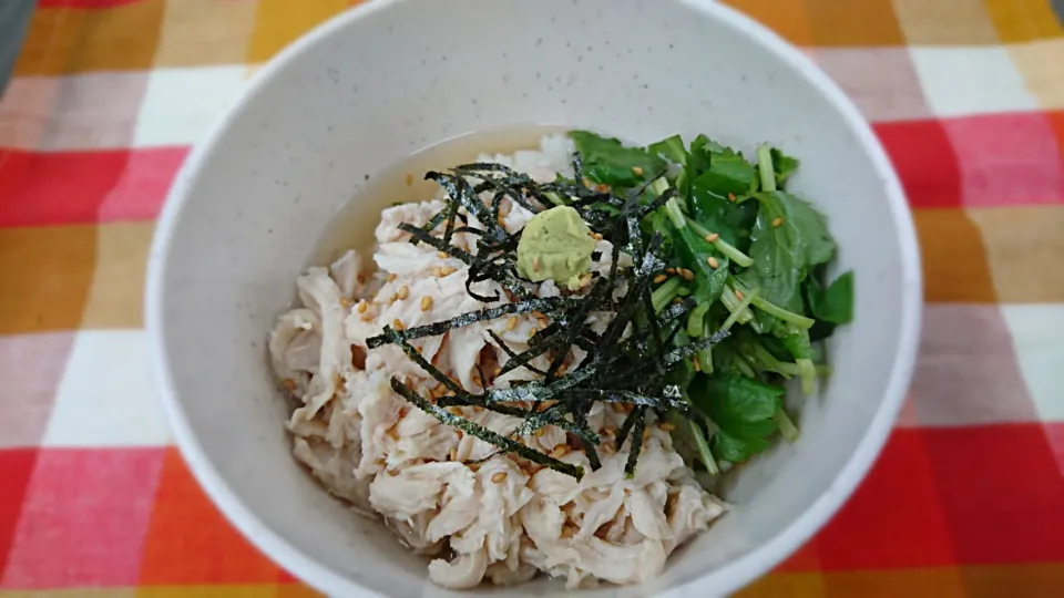 鶏飯風だし茶漬|よっしー(=^ェ^=)さん