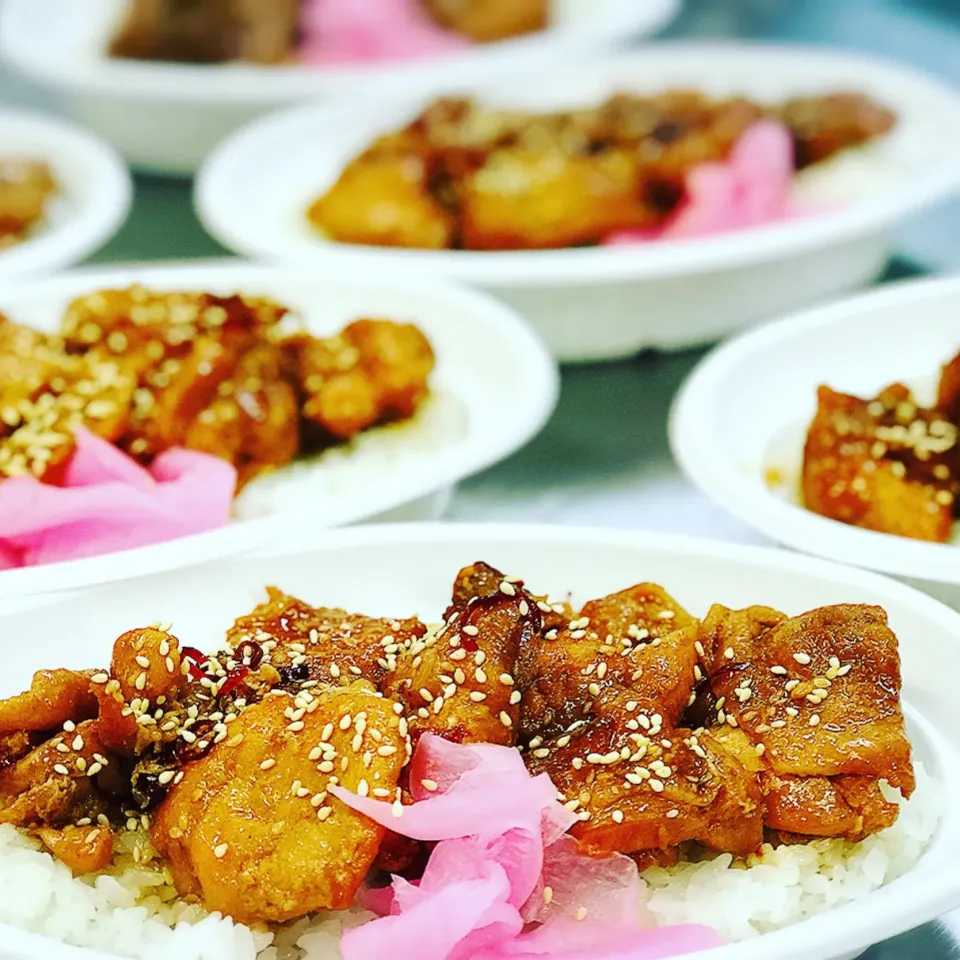 鶏もも照り焼きお弁当🍱|ター坊さん