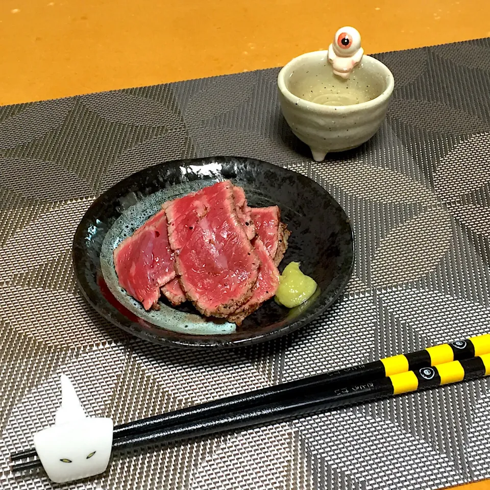 和牛太もも肉の転がし焼き!  (^-^)|Kei Satoさん