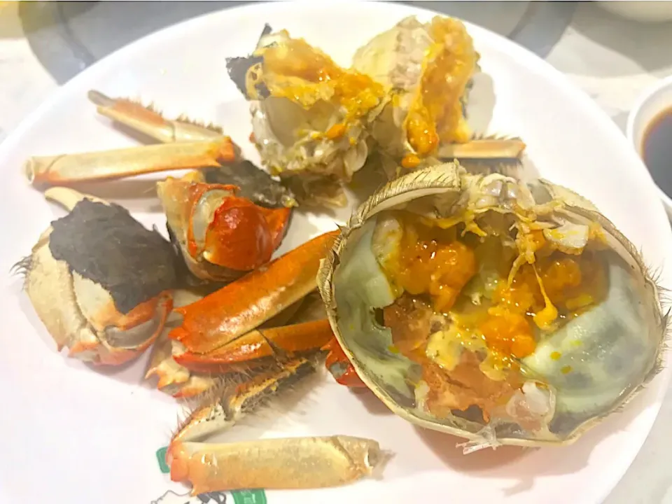 上海蟹🦀 ミソが濃厚〜😋|女神さん