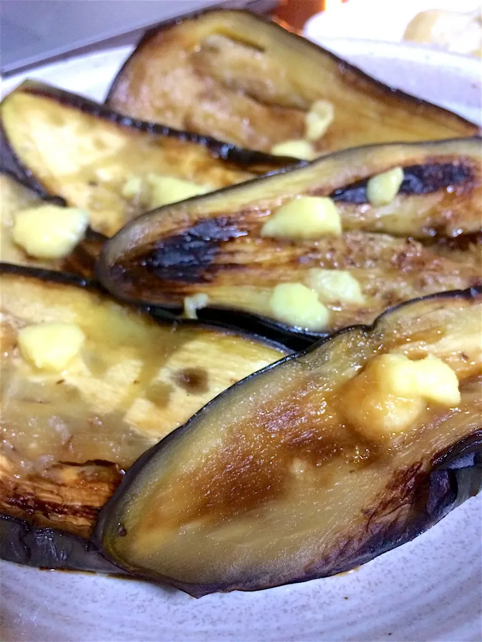 Marinated eggplant with ginger|el sushi de la manchaさん