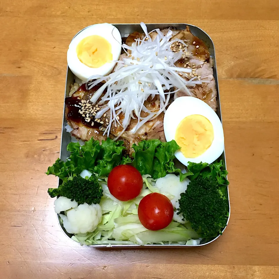 自家製チャーシュー丼弁当|sachiさん