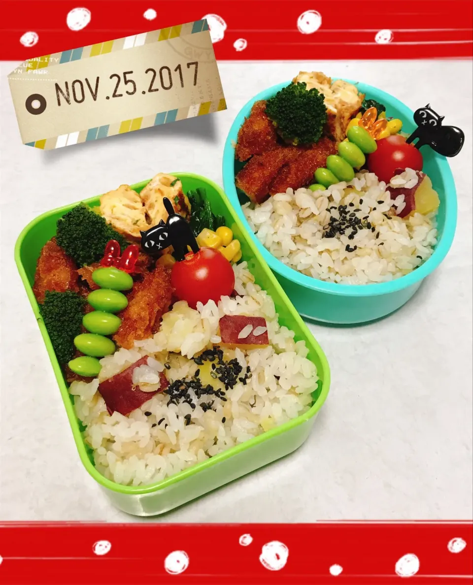 2017/11/25  #土曜日お弁当|もっさんさん