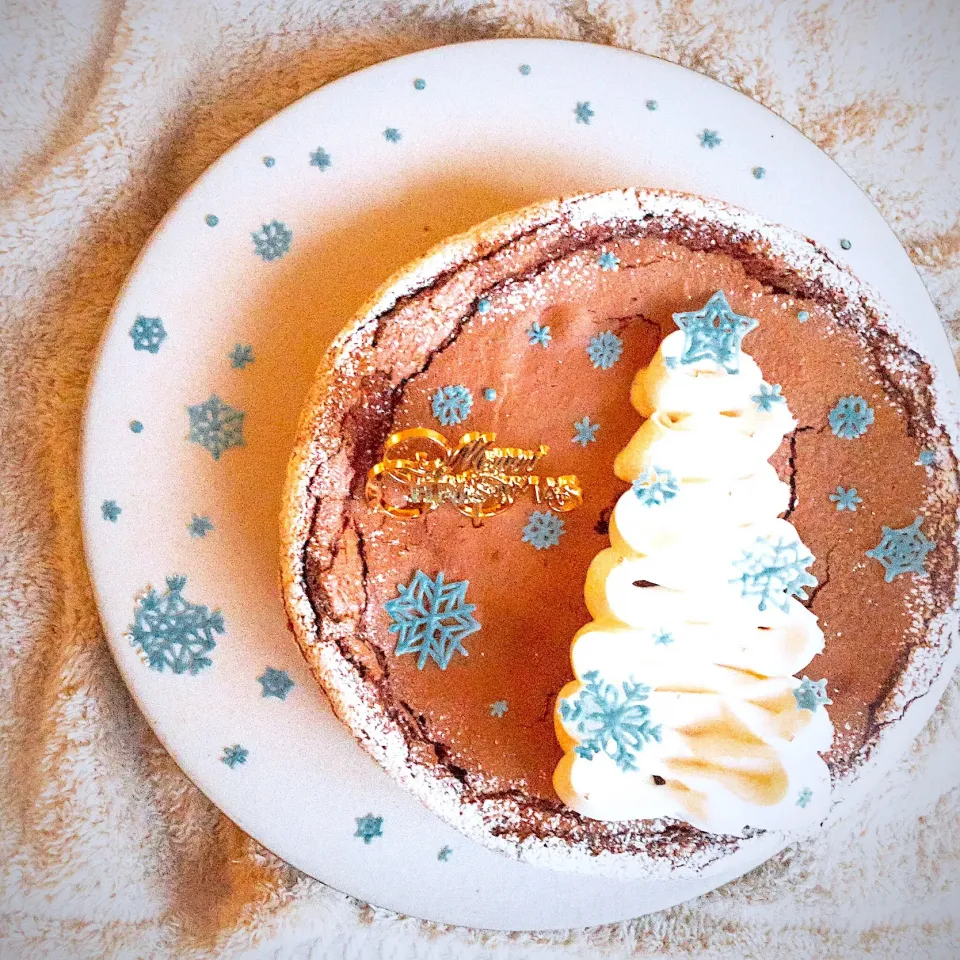 Snapdishの料理写真:ガトーショコラ🎄|hari-co ＊ はりこさん