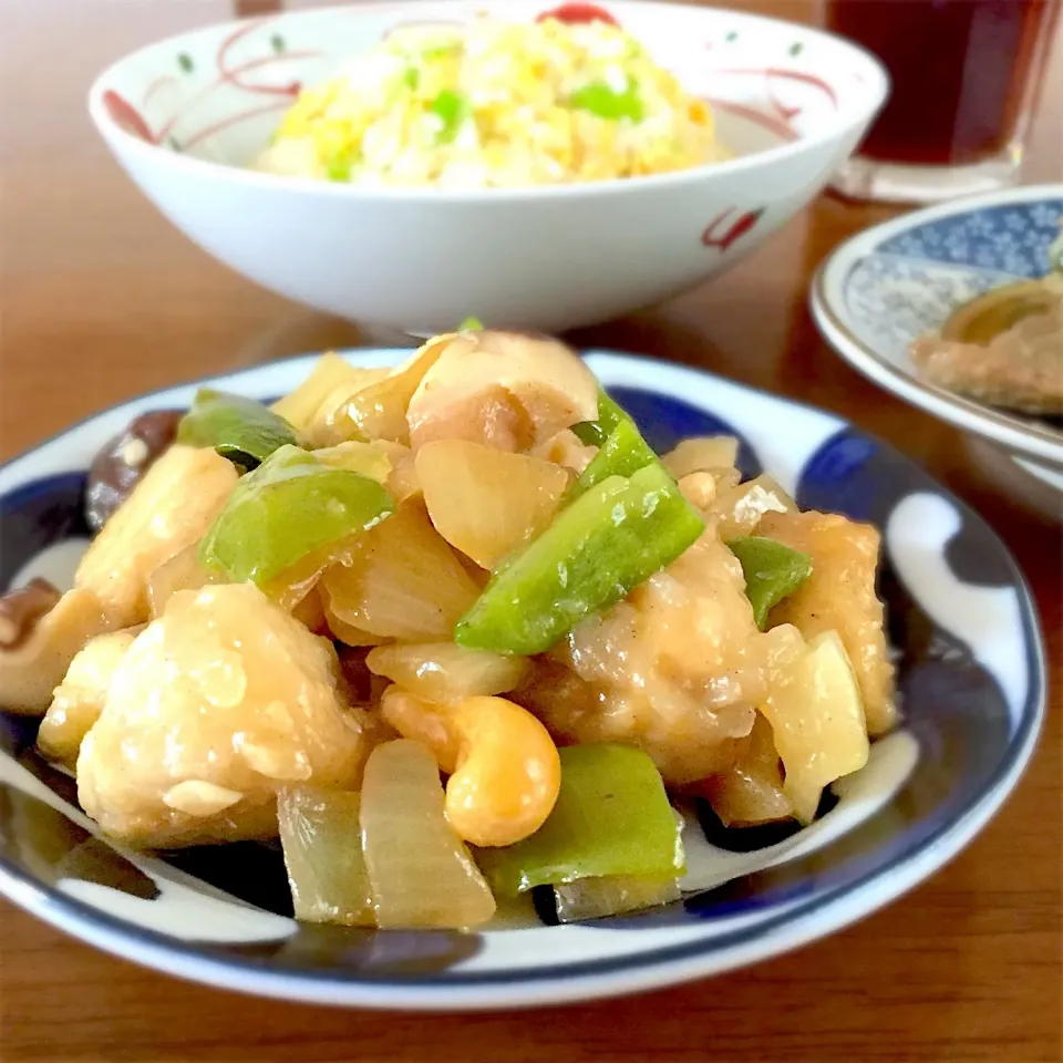 鶏肉とカシューナッツの炒め物|ゆかりさん