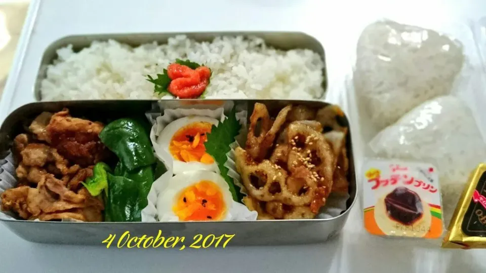 2017.10.4お弁当|らんちゃんさん