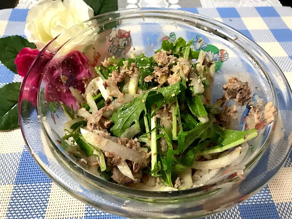 このはさんの料理 鯖缶と大根と三つ葉の和サラダ🥗|noeさん