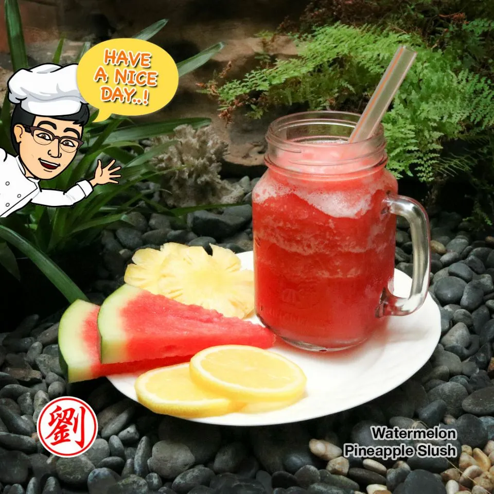 🍉🍍 Watermelon Pineapple Slush 🍹|Hadi Santosaさん