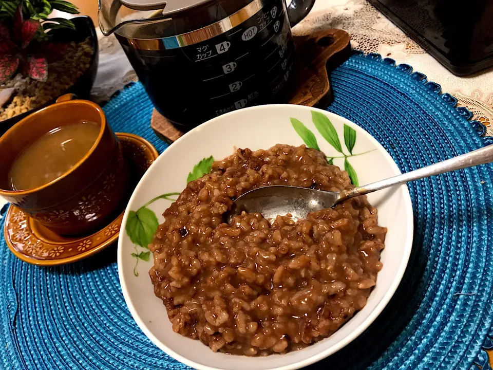 Breakfast#homadericechocolatepudding#philippinesitschamporado😍|Babyluv Cabrera Ocampoさん