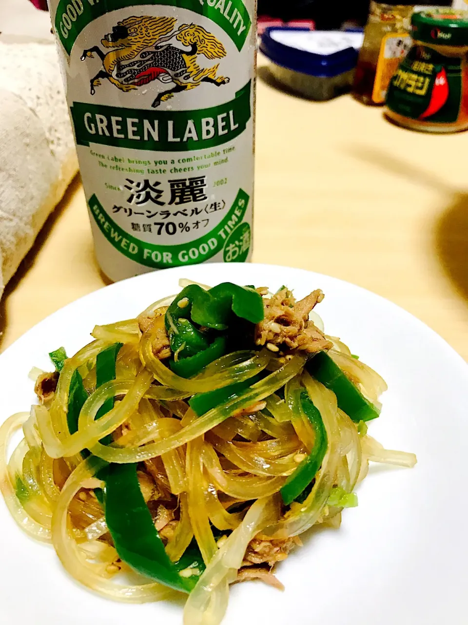 Snapdishの料理写真:生マロニーでチャプチェ😍|shioriさん