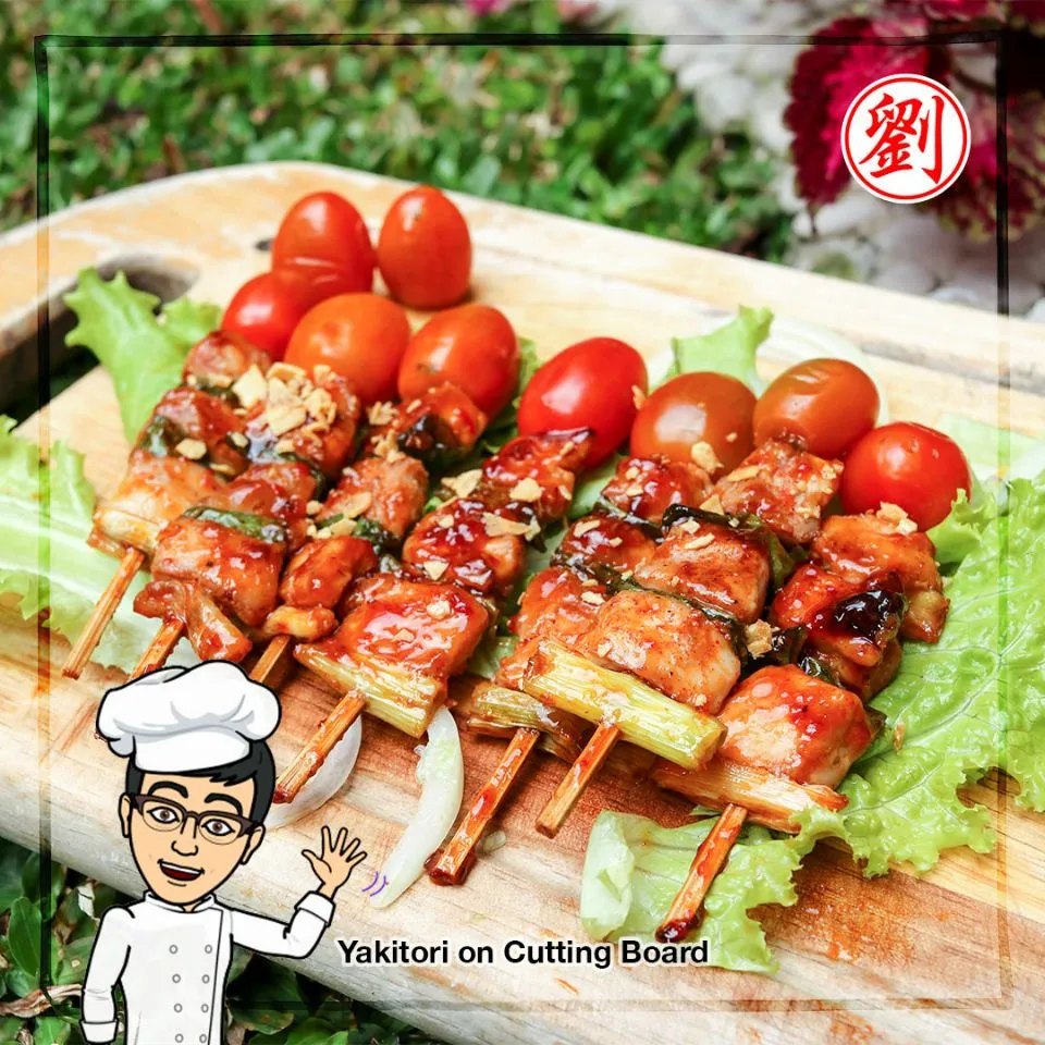 🍢 Yakitori on Cutting Board 🍢|Hadi Santosaさん