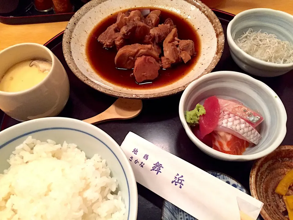 マグロの煮付け定食@舞浜(新橋)|yoooochanさん