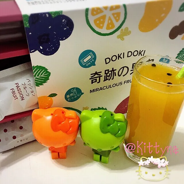 Doki Doki -Passion fruit healthy & nutritious 🍹|🎀Kittyna🌸さん