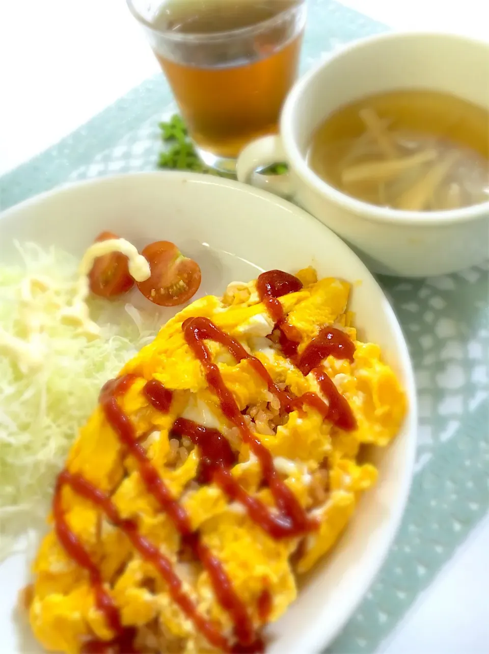 オムライス＊炊飯器でチキンライス|ゆきさん