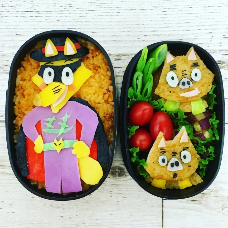 キャラ弁 
かいけつゾロリ弁当|ちえさん