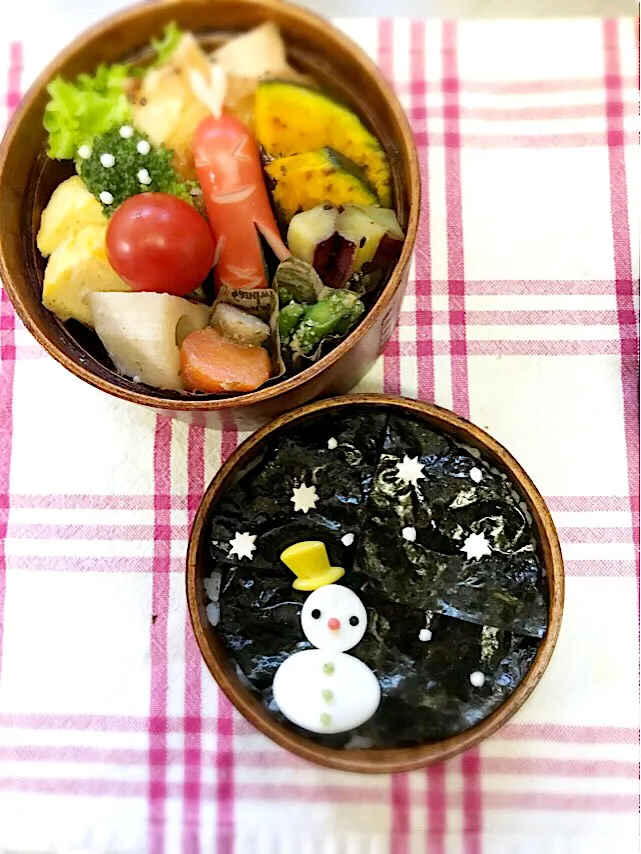 雪だるま⛄️弁当🍱|kiyomi sakuraiさん