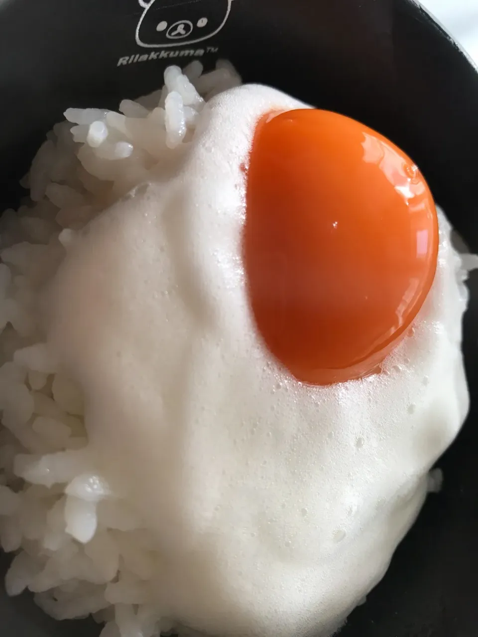 Snapdishの料理写真:究極のTKGで、つくった！卵かけごはん！ほんと卵白が、クリーミーで、おいしい。|お家でbar!さん