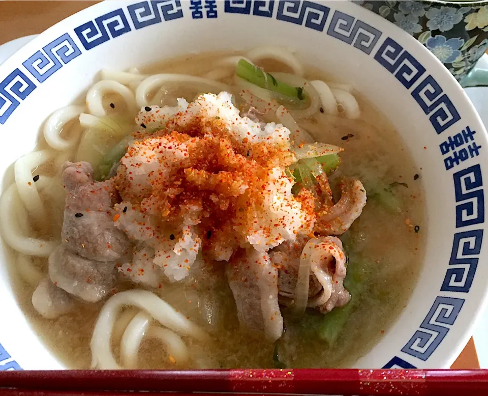 ほくほく♨️けんちんうどん|にゃふてんさん