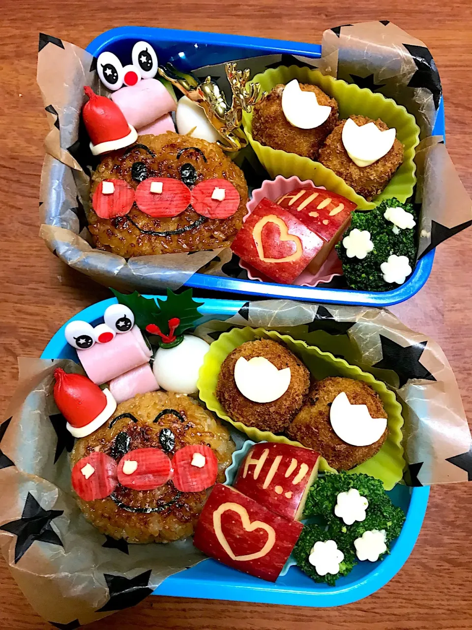 アンパンマン焼きおにぎり弁当♡|かなさん