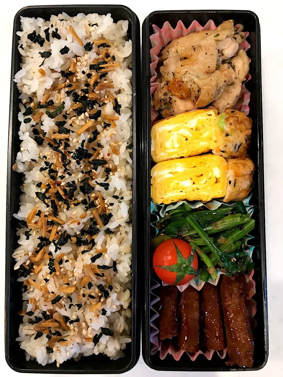 Snapdishの料理写真:2017.11.28 (火) 旦那様のお弁当🍱|あっきーよさん