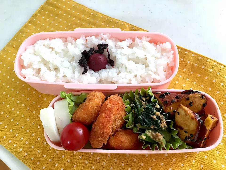 今日のお弁当🍱
小エビのフライ🍤|くっきいさん