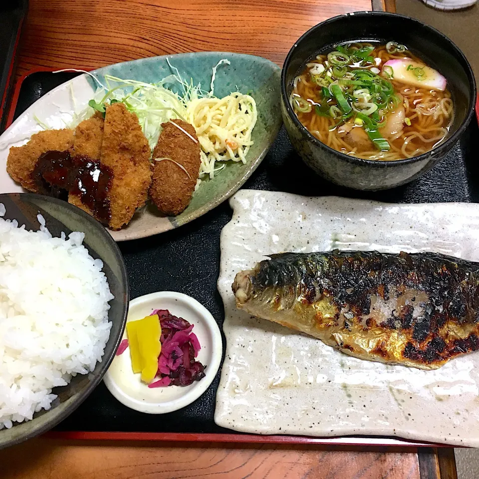 サバ定食 小ラーメン|natsu727さん