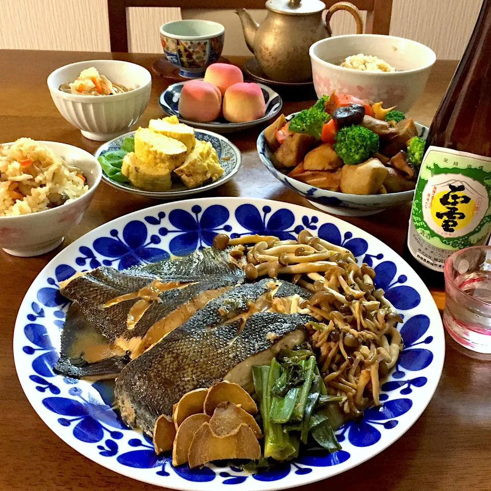 カレイの煮付け #おうちごはん  #手料理  #夕食  #家庭料理|ゆかりさん