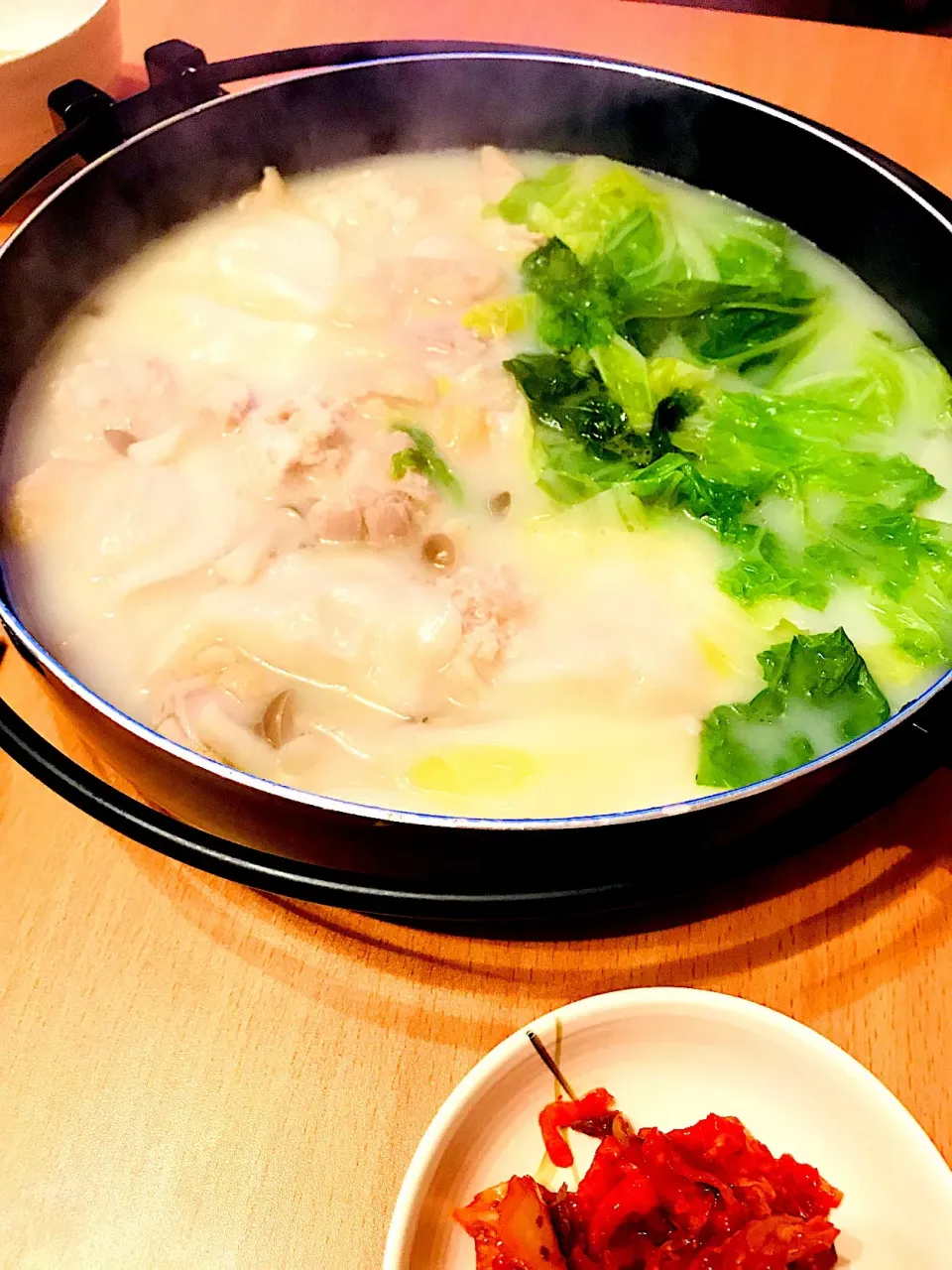 Snapdishの料理写真:手抜きご飯-水炊き❁|ちょんみさん