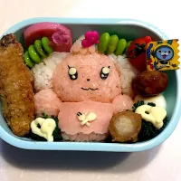 Snapdishの料理写真:#遠足弁当
#きゃら弁 
#プリキュア弁当
 #ペコリン|ゆきえさん