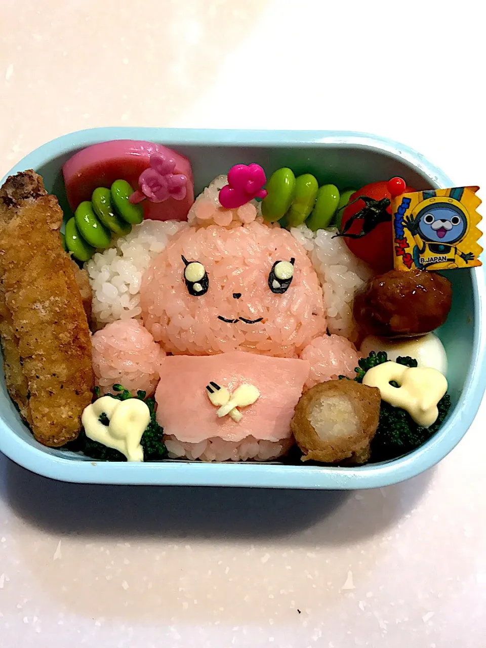 #遠足弁当
#きゃら弁 
#プリキュア弁当
 #ペコリン|ゆきえさん