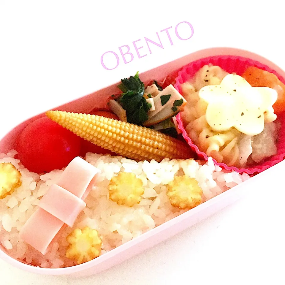 醤油バター香るヤングコーン弁当🎀|cocoさん