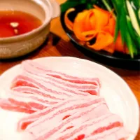 出汁が決めて！
恵那プレミアムポークと
有機野菜の出汁しゃぶ！|高橋 政光さん