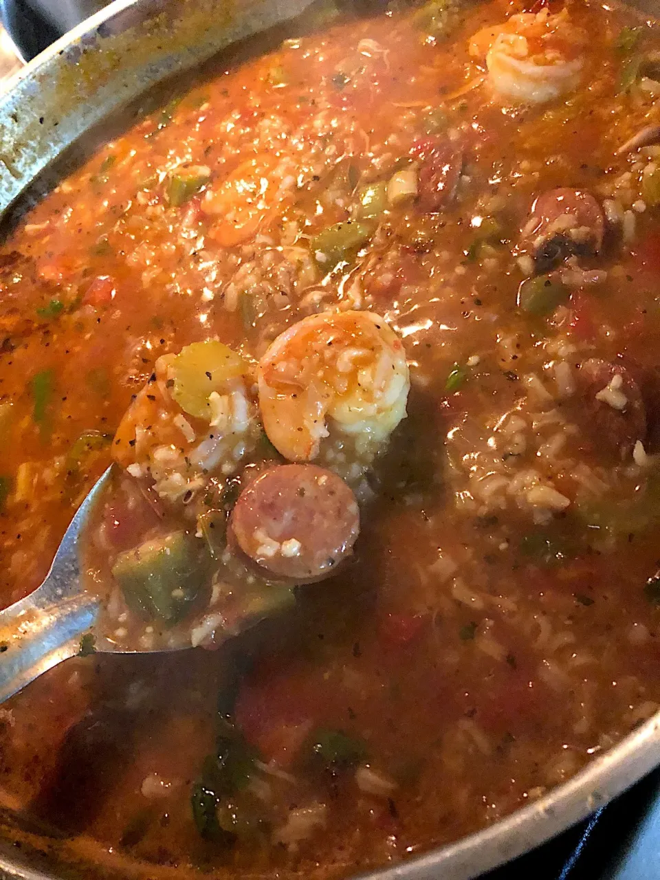 Seafood chicken & sausage Jambalaya|Tawanjaさん