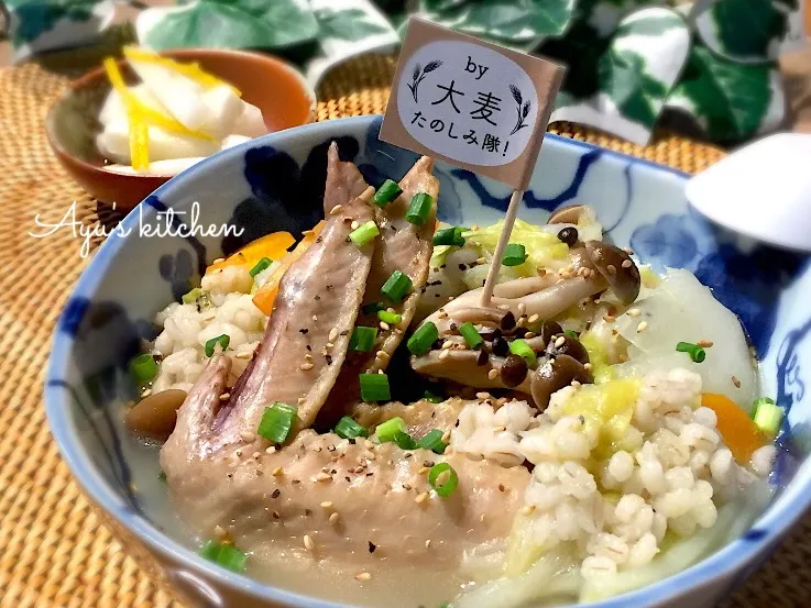 手羽先で参鶏湯風♡今冬初のゆづ大根と♪|あゆさん