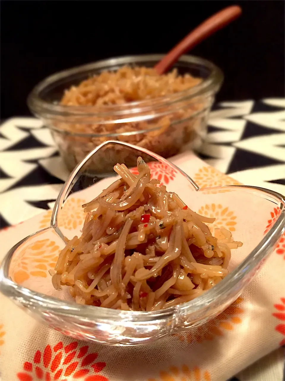 真希ちゃんの料理 ちりめんきのこ🍄 メッチャ美味い😋💕常備菜に♪感謝☆(人ﾟ∀ﾟ*)☆感謝♪💕💕|チョッパー＆ホヌさん