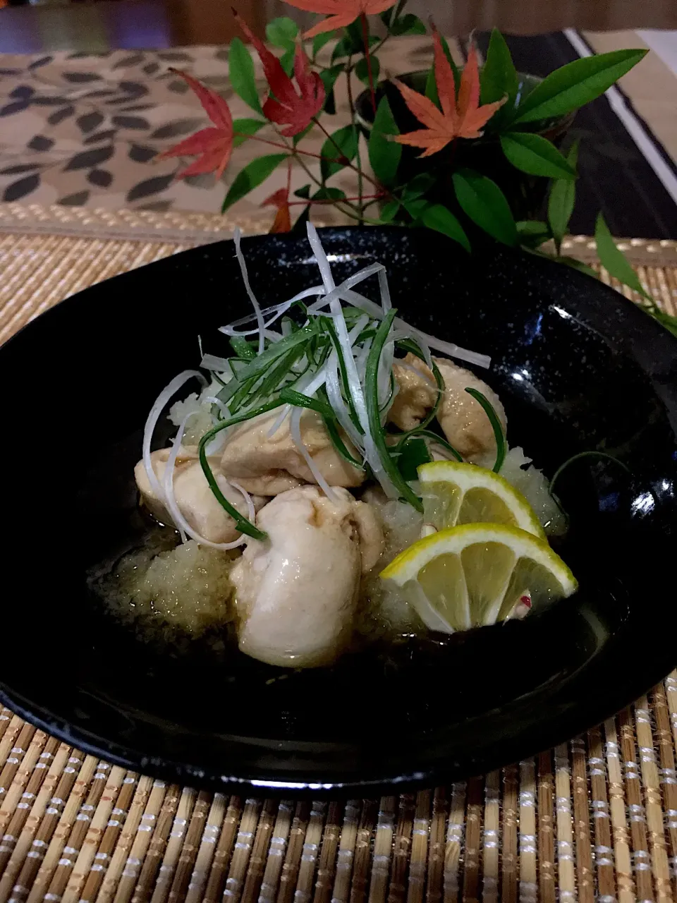 ま師匠‼️の料理 秋鮭白子ぽん酢漬け                        今年もやってます😊|🌿ぴぴさん